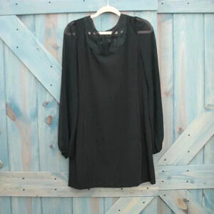 Black Long Sleeve Dress Laundry By Shelli Segal Dress 6 Small